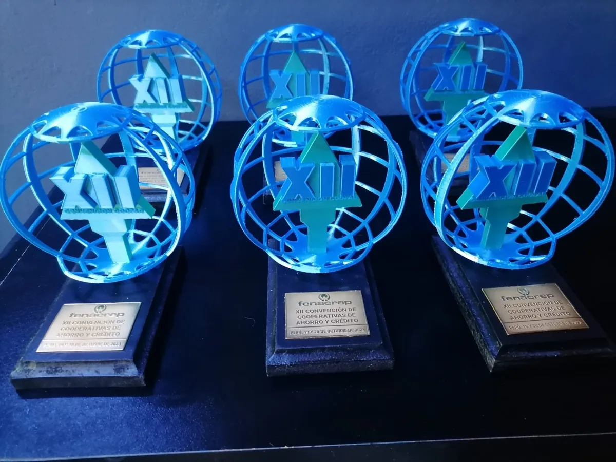 Trofeos globo terráqueo